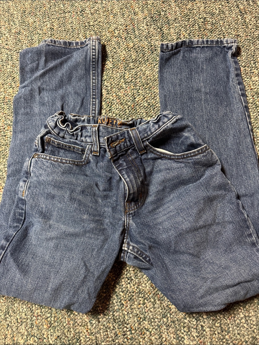 Ruff Hewn Boy's Denim Jeans in Blue